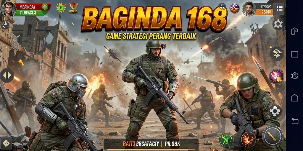 Tangkapan layar gameplay yang menampilkan aksi pertempuran di BAGINDA168.