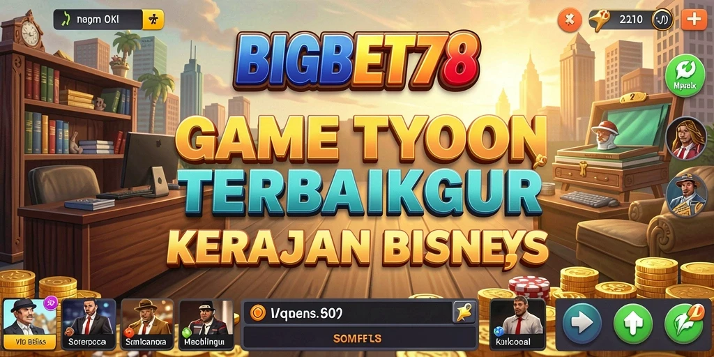 Tampilan gameplay BIGBET78 dengan manajemen bisnis yang inovatif.