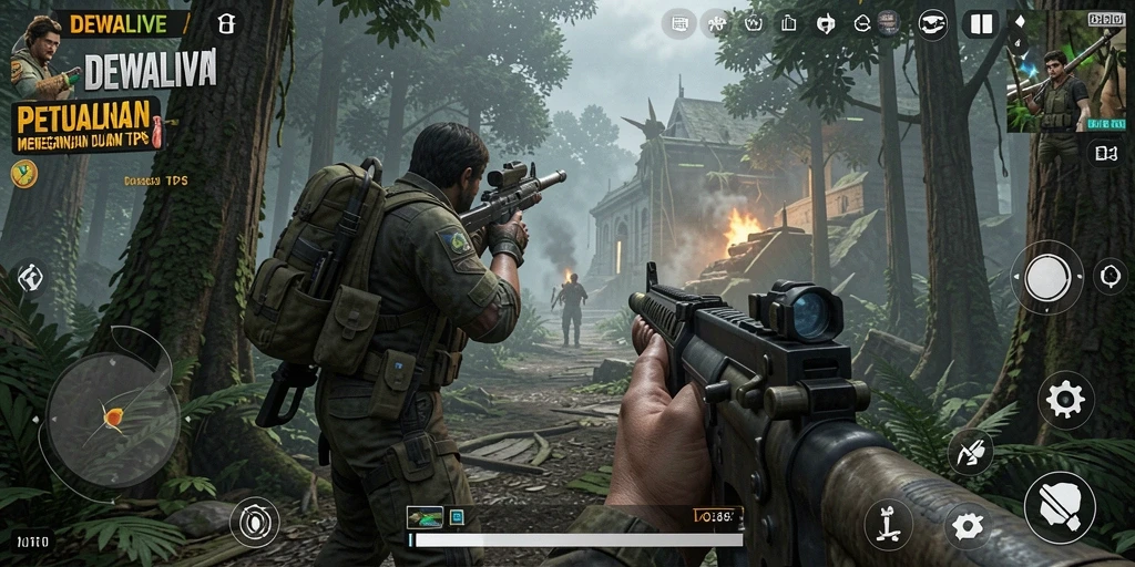 Screenshot gameplay DEWALIVE yang mendebarkan dalam aksi.