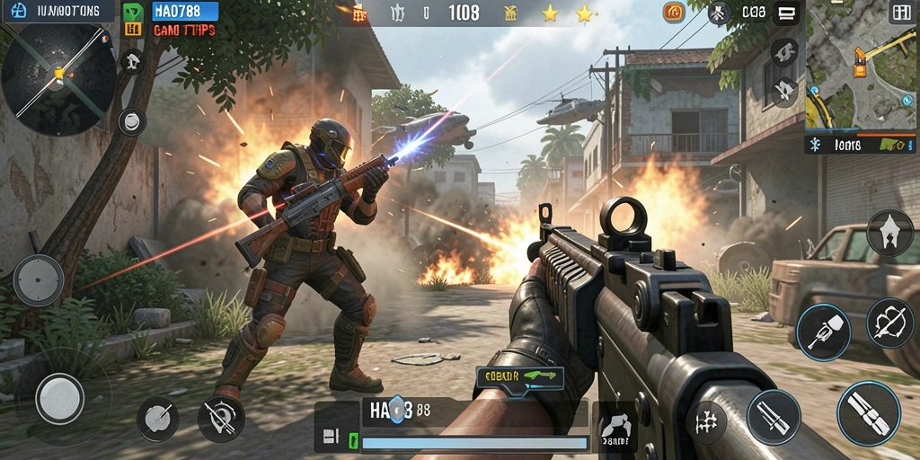 Tampilan gameplay intens dan seru dalam HAO788.