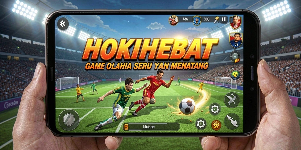 Tampilan gameplay HOKIHEBAT yang seru dan mendebarkan.