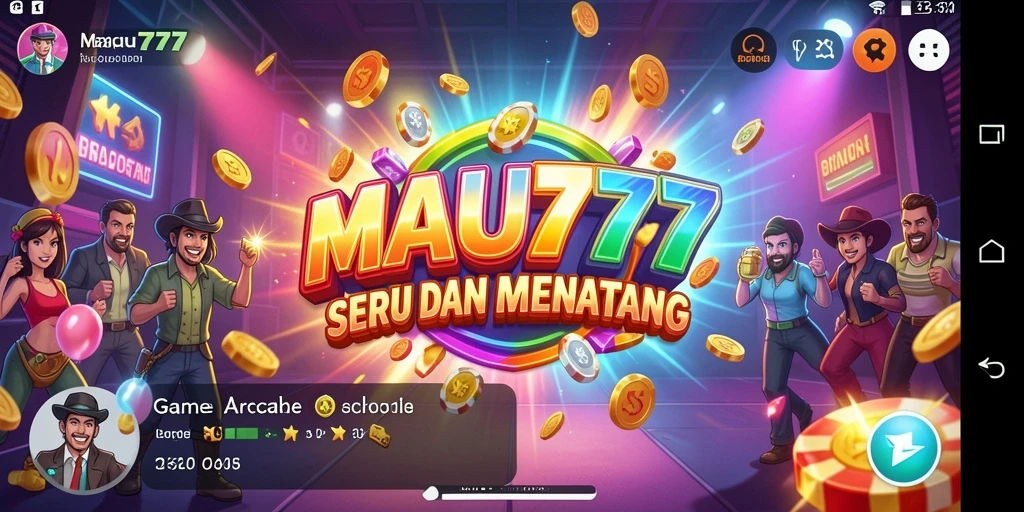 Gameplay seru dan menantang dari MAU777 menunjukkan keasyikan bermain Arcade.