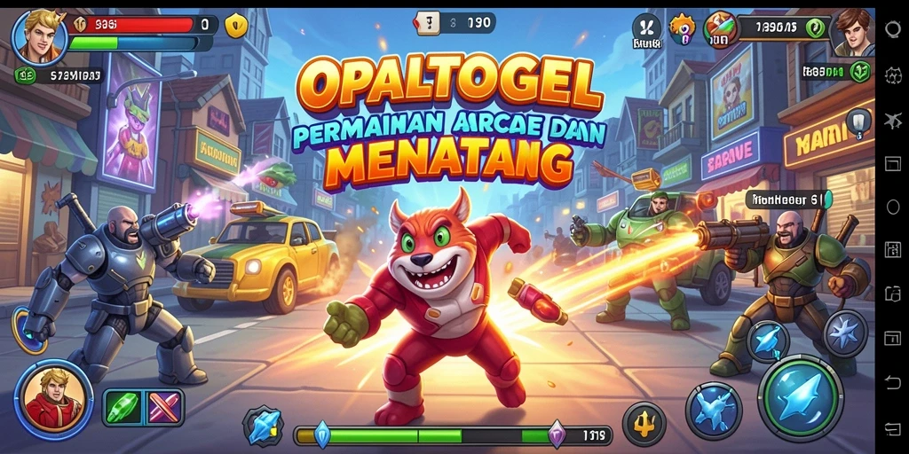 Tampilan gameplay seru dari OPALTOGEL yang menantang.