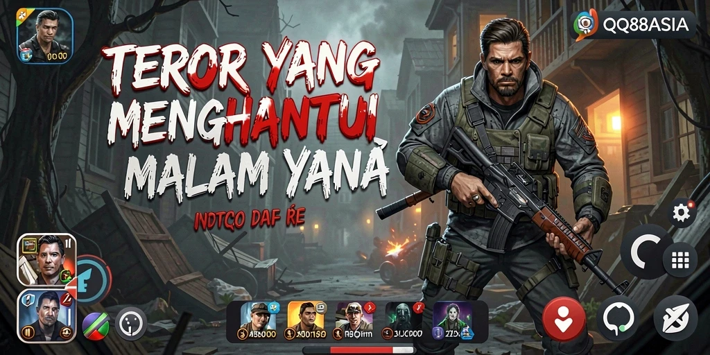 Screenshot menampilkan momen menegangkan saat permainan berlangsung.