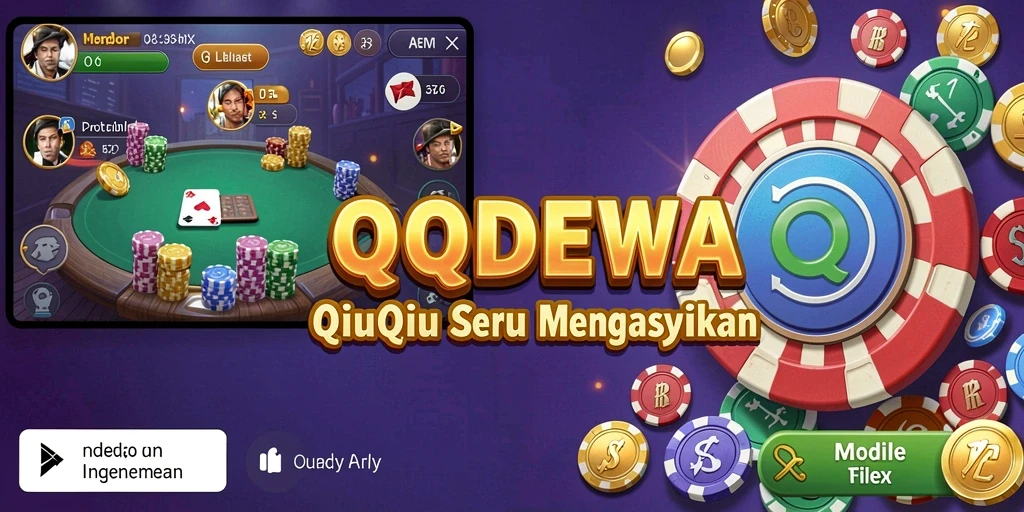 Tampilan gameplay QiuQiu yang menarik di QQDEWA.